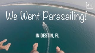 Parasailing in Destin Florida [upl. by Cerracchio366]