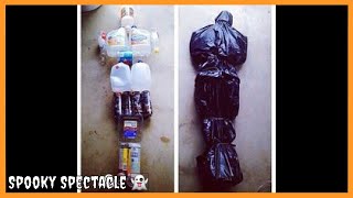 How to Make Cheap and Easy Halloween Decorations Dead Body [upl. by Hairej573]