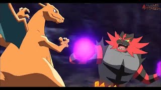 Warriors  Ashs Charizard VS Crosss Incineroar AMV Pokemon The Movie I Choose You [upl. by Hannahoj]