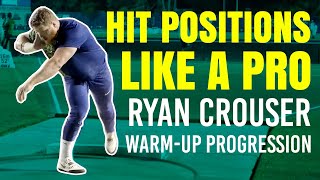 VIDEO ANALYSIS  Meet warm up and Technical Training ✅ Ryan Crouser Rotational Shot put [upl. by Wailoo]