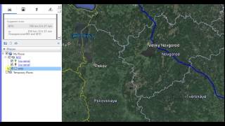 Creating and saving path as KML file in Google Earth [upl. by Lina]