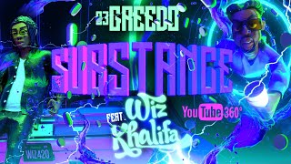 03 Greedo  Substance We Woke Up feat Wiz Khalifa Official Lyric Video [upl. by Nyrek]