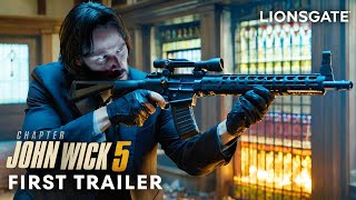 JOHN WICK CHAPTER 5  FIRST TRAILER  Keanu Reeves  Lionsgate 2025 [upl. by Elleirb]