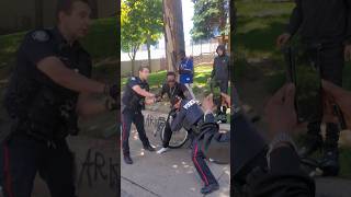 Police Arrest Man downtowntoronto mosspark [upl. by Pacificas]