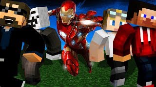 ALL NEW AVENGERS themed MURDER RUN NEW Minecraft Mod [upl. by Enileuqkcaj495]