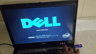 Dell Latitude D830 win 7 install [upl. by Letsyrc]