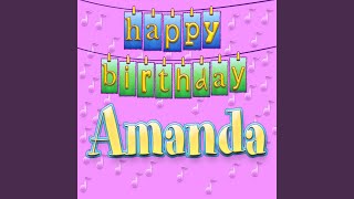 Happy Birthday Amanda Personalized [upl. by Irme]