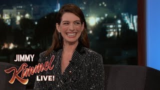 Anne Hathaway Does Matthew McConaughey Impression [upl. by Liane]