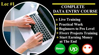 Complete Data Entry Course  Class 1  Introduction For Beginners to Pro Level  UrduHindi [upl. by Lepp522]