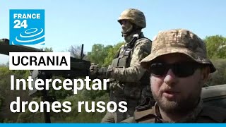 Así trabaja la unidad militar ucraniana encargada de derribar drones rusos • FRANCE 24 Español [upl. by Suanne]