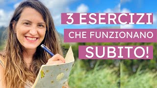 Legge dell attrazione ESERCIZI PRATICI PROVATI 😱  Raggiungi SUBITO lobiettivo  con PDF [upl. by Oflodur211]