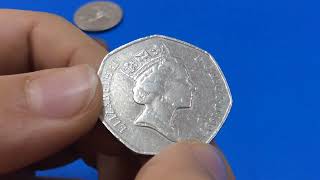 The Surprising Value of 50 Pence Queen Elizabeth II Coin [upl. by Oman810]