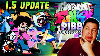 PIBBY CORRUPTED IS BACK   FNF PIBBY CORRUPTED 15 UPDATE [upl. by Eniawtna]