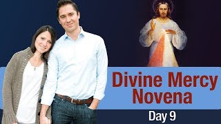 Divine Mercy Novena Day 9  Reflections by Catholic Speaker Ken and Janelle Yasinski [upl. by Hanahs]