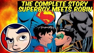 Superman quotSuperboy VS Robinquot  Rebirth Complete Story  Comicstorian [upl. by Cheke]