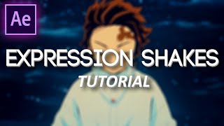 Expression Shakes  After Effects AMV Tutorial [upl. by Dressler]