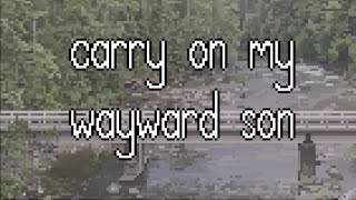 Kansas  Carry On Wayward Son 8bit Cover [upl. by Smaoht]