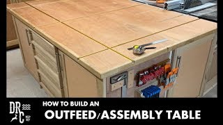 Outfeed  Assembly Table  How to build [upl. by Ammon]