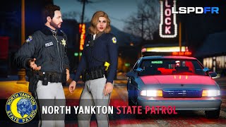 North Yankton State Patrol  Shots Fired at the Ludendorff Cemetery  GTA5 LSPDFR [upl. by Isayg]