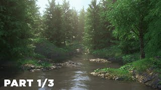 Create a Detailed Forest Scene Using Octane Render and Cinema4D Part 1  Base Land Forms [upl. by Lettig]