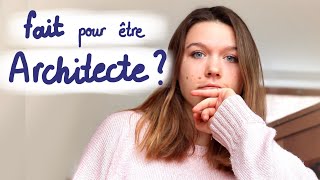 Comment savoir si tu es fait pour être architecte  daprès une étudiante en architecture [upl. by Einotna907]