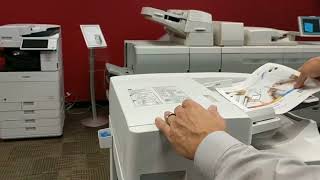 How to Collate Copies with your Canon Copier without a Finisher [upl. by Arquit]