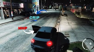 HHP Caught The Inglewood Crips LACKING On Their Block In GTA 5 RP [upl. by Aicrop885]