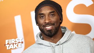 The NBA is in mourning for Kobe Bryant  First Take [upl. by Sherburne]