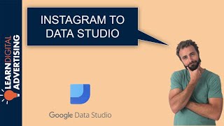 Connect Instagram to Google Data Studio [upl. by Enyale]