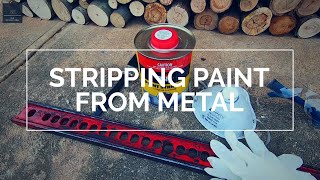 How To Strip Paint From Metal Surfaces  QUICK EASY amp EFFECTIVE [upl. by Libbna969]