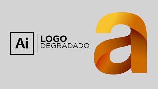 Illustrator  Logo Degradado [upl. by Nosyerg]