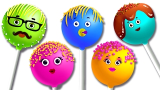 Cake Pops Finger Family Song And Many More Finger Family Rhymes for Children [upl. by Skelly783]