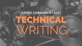 What is Technical Writing  Writing Genre Fundamentals [upl. by Bernelle561]