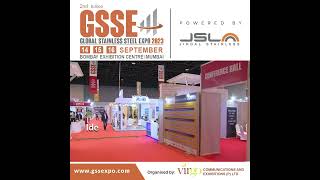 GSSE 2023 Global Stainless Steel Expo [upl. by Knah372]