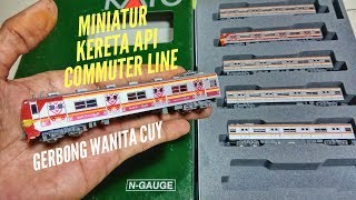 MINIATUR KERETA API COMMUTER LINE [upl. by Hulton946]