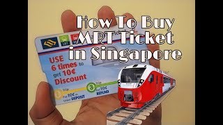 How To Buy MRT Ticket in Singapore [upl. by Nimajeb300]