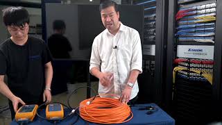 fluke test CAT5E CAT6 CAT6A CAT7 [upl. by Irahs88]