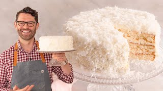 Easy Coconut Cake Recipe [upl. by Grannias]