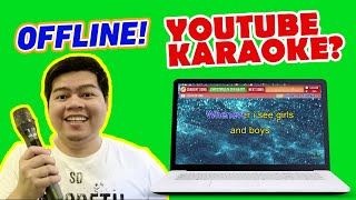 HOME KARAOKE SETUP USING KANTIOKE SOFTWARE  YOUTUBE VIDEOS OFFLINE [upl. by Ethelind]