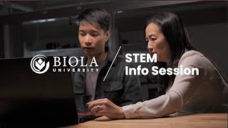 Virtual STEM Info Session  Biola University [upl. by Arymat]