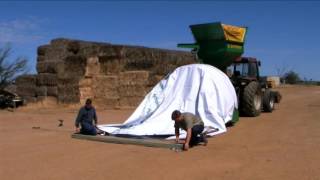 Bagging the Grain Bag Setup [upl. by Pattison807]