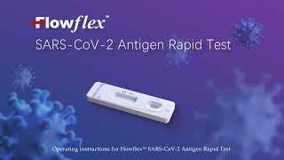 FlowFlex SARSCoV2 Antigen Rapid Test with Prefilled Extraction Buffer Tubes [upl. by Neelrihs]