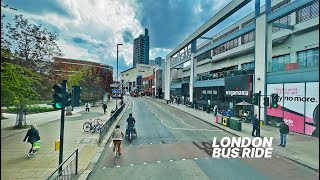 LONDON Bus Ride 🇬🇧  Route 28 🚌  Southbound full journey from Kensal Rise to Wandsworth [upl. by Asela]