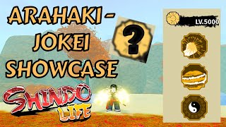 LEGENDARY Golden Arahaki  Jokei Bloodline Showcase  Shindo Life [upl. by Notsnorb]