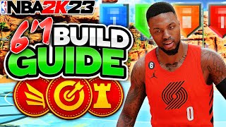 Best Point Guard Build in NBA 2K23 6’1 Build Guide [upl. by Phillip551]