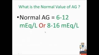 Anion gap metabolic acidosis usmle  How to Calculate and Normal anion gap metabolic acidosis [upl. by Gruchot923]