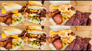 How To Make KotaSpatloKasi FoodSouth African’s Famous SandwichThe Best KotaIspatloSA Food [upl. by Edrahs]