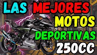 MEJORES MOTOS DEPORTIVAS 250cc [upl. by Soalokin]