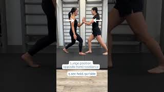 ScoliosisFriendly Partner Core Workout [upl. by Lindy514]