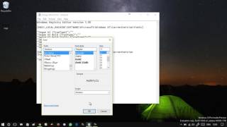 How to Change Default System font in Windows 10 [upl. by Natalee]